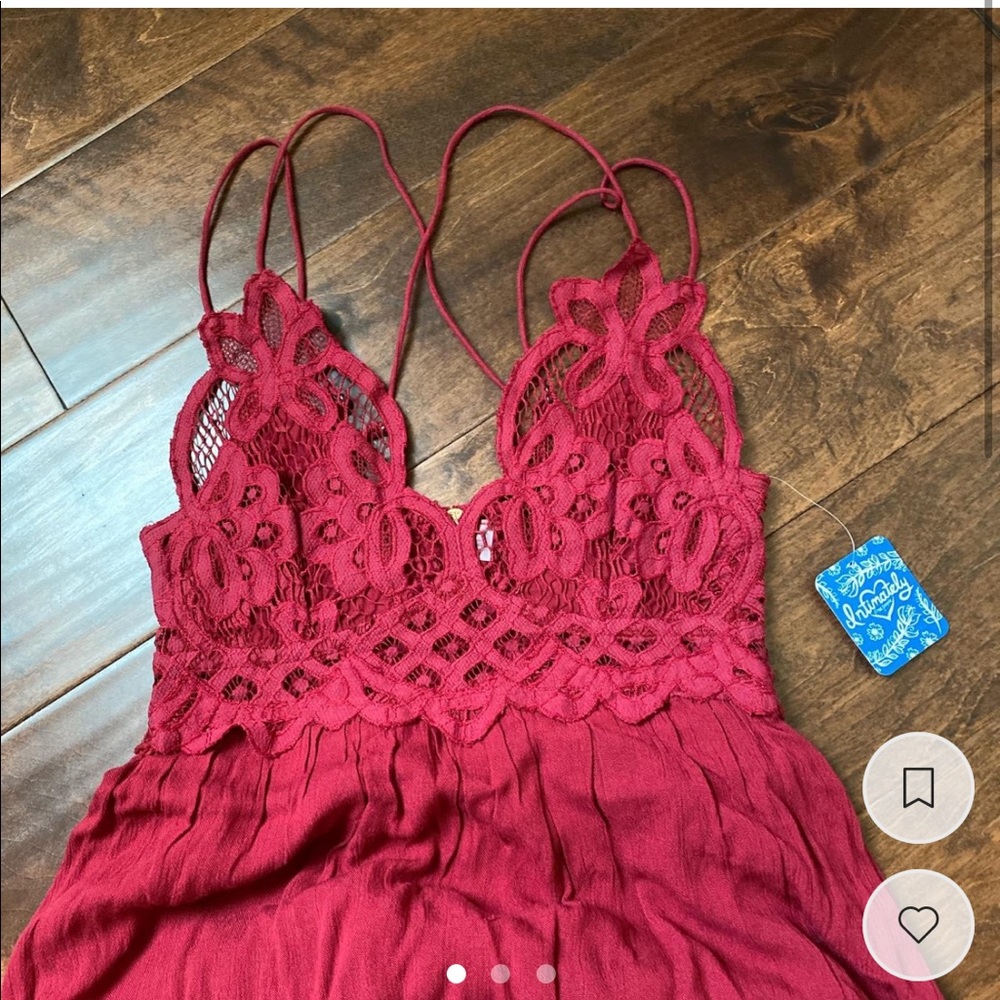 Free People Red Dress